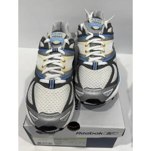 Women's Reebok Premier Trinity KFS Running Shoes Size 7.5 White Blue